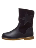 Kozaki damskie - Kmins Skórzane kozaki w kolorze granatowym - miniaturka - grafika 1