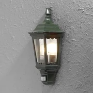 Lampy ogrodowe - Konstsmide Kinkiet zewnętrzny Firenze, czujnik, zielony - miniaturka - grafika 1