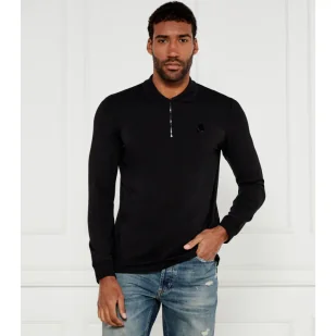 Karl Lagerfeld Polo Regular Fit - Koszule męskie - miniaturka - grafika 1