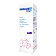 Kosmetyki kąpielowe dla dzieci - Mediderm Baby, pianka do mycia ciała i włosów dla niemowląt i dzieci, 150 ml - miniaturka - grafika 1