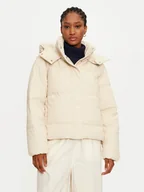 Kurtki damskie - Vero Moda Kurtka zimowa Greta Kylie 10311315 Beżowy Regular Fit - miniaturka - grafika 1