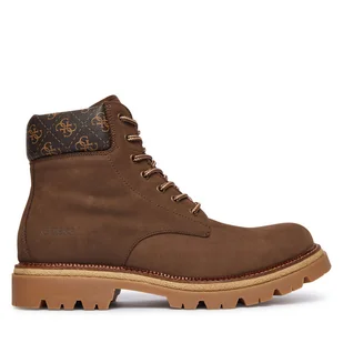 Trapery Guess FMFSIR LEA10 Brązowy - Botki męskie - miniaturka - grafika 1