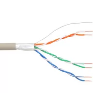 Kable światłowodowe - InLine Telefoniczny Kabel 6 wire solid installation 3x2x06mm ekranowany 25m 69976C - miniaturka - grafika 1