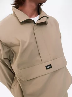 Sprandi Kurtka anorak SP22-KUM101 Brązowy Regular Fit - Kurtki męskie - miniaturka - grafika 1