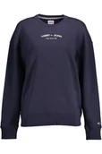 Bluzy damskie - BLUZA TOMMY HILFIGER BEZ ZAMKA DAMSKA NIEBIESKA - Tommy Hilfiger - miniaturka - grafika 1