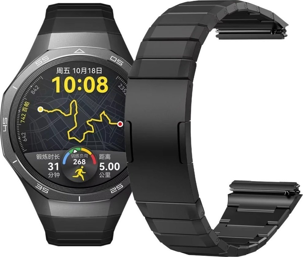 TYTANOWA BRANSOLETA DO ZEGARKA HUAWEI WATCH GT5 PRO 46MM