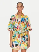 Sukienki - Seafolly Sukienka letnia Cuba 55442-DR Kolorowy Relaxed Fit - miniaturka - grafika 1
