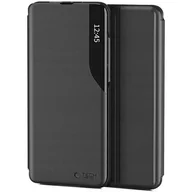 Etui i futerały do telefonów - Etui TECH-PROTECT Flip View Pro do Samsung Galaxy M55 5G Czarny - miniaturka - grafika 1