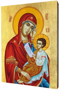 Art christiana Ikona Matki Bożej ACHI022 - Dewocjonalia - miniaturka - grafika 1