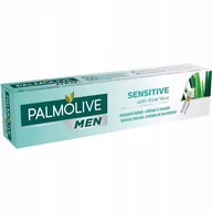 Kosmetyki do golenia - Palmolive Men Sensitive Shave Cream Krem Do Golenia With Aloe Vera 100ml - miniaturka - grafika 1