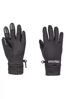 Rękawiczki - Marmot Wm's Power Str Connect Glove damskie rękawiczki polarowe, wiatroszczelne, wodoodporne, z funkcją obsługi ekranu dotykowego, czarne, M 12960-001-Medium - grafika 1