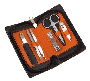 Zestaw do manicure KEMER PERFECT Czarny - Zestawy do manicure i pedicure - miniaturka - grafika 1