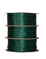 Prace ręczne dla dzieci - Tasiemka Satynowa 3 Mm Ciemna Zieleń 8090 (91Mb) - miniaturka - grafika 1