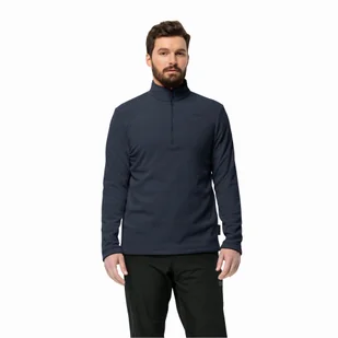 Bluza polarowa męska Jack Wolfskin Taunus HZ - Odzież trekkingowa damska - miniaturka - grafika 1