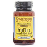 Suplementy naturalne - SWANSON FemFlora (probiotyk dla kobiet) - 60 kapsułek - miniaturka - grafika 1