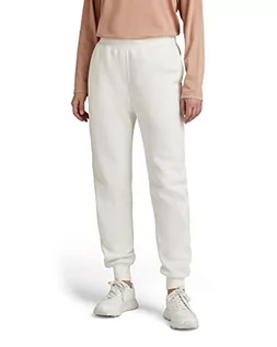 Spodnie damskie - G-STAR RAW, Damskie spodnie dresowe Premium Core 2.0, Biały (Mleko D21320-c235-111), XL - grafika 1