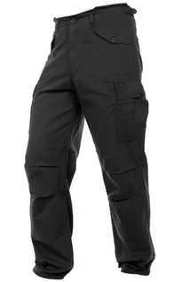 Bielizna sportowa męska - Highlander męskie spodnie M65 Outdoor, czarny, 30 TR065-BK - grafika 1