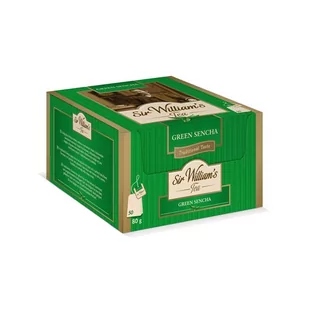 Sir Williams Zielona herbata Tea Green Sencha 50x1,6g - Herbata - miniaturka - grafika 1