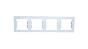 Schneider Electric Schneider Sedna szary ramka 4 SDN5800733 - Klawisze i ramki - miniaturka - grafika 1