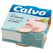Konserwy i dania rybne - CALVO Tuńczyk w sosie własnym - miniaturka - grafika 1