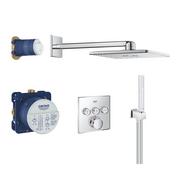 Zestawy prysznicowe - Grohe zestaw prysznicowy Rainshower 310 SmartActive Grohtherm SmartControl 34706000 34706000 - miniaturka - grafika 1