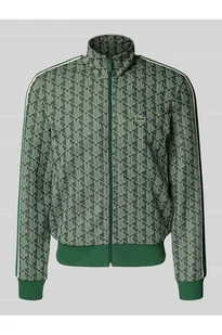 Bluza rozpinana o kroju regular fit z dodatkiem bawełny - Lacoste - Bluzy męskie - miniaturka - grafika 1