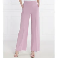 Spodnie damskie - Patrizia Pepe Spodnie | Straight fit - miniaturka - grafika 1