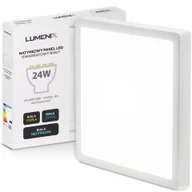 Lampy sufitowe - Panel plafon sufitowy Led Natynkowy Kwadrat 24W 2160lm Nie mruga CCD Slim - miniaturka - grafika 1