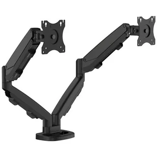 FELLOWES Ramię na 2 monitory FELLOWES Eppa - czarne RAP.015 - Uchwyty do monitorów - miniaturka - grafika 1