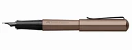 Pióra wieczne - Pióro Wieczne Faber-Castell Hexo Brązowe F - miniaturka - grafika 1