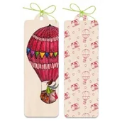 Zakładki do książek - Zakładka drewniana Balon - miniaturka - grafika 1