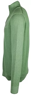 GANT Męska kurtka z dzianiny Cotton Pique Zip Cardigan z dzianiny, kolor zielony (Leaf Green), standard - Kurtki męskie - miniaturka - grafika 1
