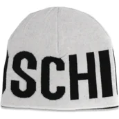 Czapki damskie - Moschino Dwustronna czapka | z dodatkiem wełny i kaszmiru - miniaturka - grafika 1