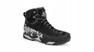 Buty trekkingowe męskie - Buty w góry Zamberlan Salathe Trek GTX RR - grey black - miniaturka - grafika 1