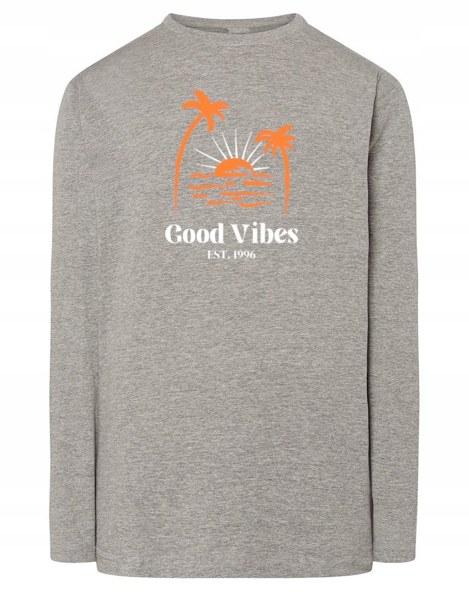 Longsleeve nadruk LATO PALMY Good Vibes r.XL