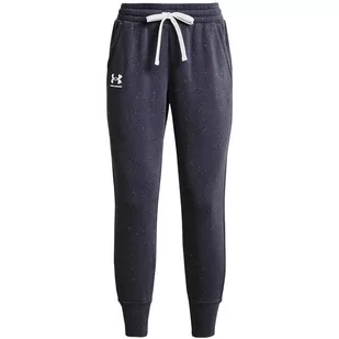 Spodnie damskie Under Armour Rival Fleece Jogger szare 1356416 558-XXL - Spodnie damskie - miniaturka - grafika 1