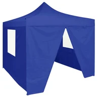 Pawilony ogrodowe - vidaXL Profesjonalny, składany namiot imprezowy, 4 ściany, 2x2 m, stal - miniaturka - grafika 1