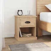 Szafki nocne - vidaXL Szafka nocna, dąb sonoma, 39x39x47,5cm, materiał drewnopochodny - miniaturka - grafika 1