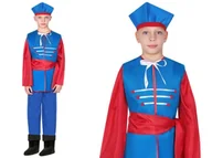 Stroje karnawałowe - STRÓJ KUJAWIAK NIEBIESKO-CZERWONY 98-110 5el - miniaturka - grafika 1