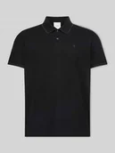 Koszulki męskie - Koszulka polo z logo w formie haftu z czystej bawełny - miniaturka - grafika 1