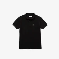Koszulki dla dziewczynek - Lacoste dziecięca koszulka polo z drobnej piki Regular Fit - miniaturka - grafika 1