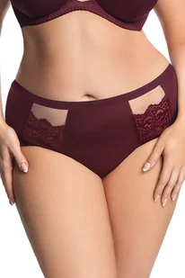 Figi Model Luisse K442 Bordo - Gorsenia Lingerie - XXXXL - Bielizna nocna - miniaturka - grafika 1