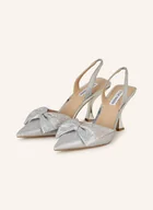 Czółenka - Steve Madden Czółenka Z Odkrytą Piętą Niteowl-R silber - miniaturka - grafika 1