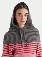 Apaszki i szaliki damskie - PINKO Komin 104494 A2Z1 K07 Szary - miniaturka - grafika 1