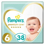 Pieluchy - Pampers Premium Care VP 6 Extra Large 38szt - miniaturka - grafika 1