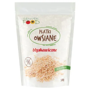 Lumarko Płatki Owsiane Błyskawiczne Bezglutenowe 500 G ! - Zdrowa żywność - miniaturka - grafika 1