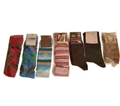 Skarpetki damskie - Zestaw 7 Par Skarpet Damskich Różne Kolory i Rozmiary Wytrzymałe - miniaturka - grafika 1