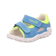 Buty dla chłopców - Superfit Sandały chłopięce Flow, Jasnoniebieski, żółty, 8410, 20 EU - miniaturka - grafika 1