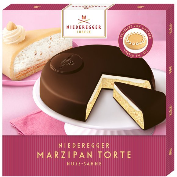 Niederegger Tort Marcepanowy 185g Nuss Sahne