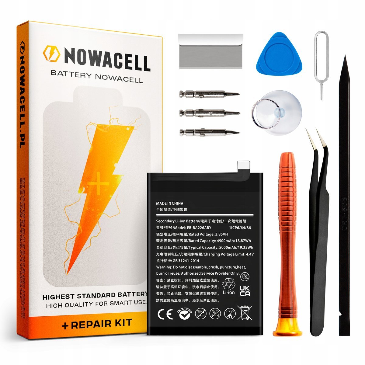 Bateria Do SAMSUNG GALAXY A22 5G EB-BA226ABY + Zestaw Narzędi